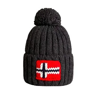 Шапка Napapijri Semiury Dark Grey Melange