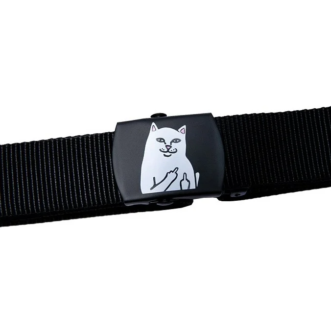 Ремень RIPNDIP Lord Nermal Web Belt Black