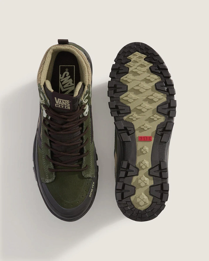 Кеды высокие Vans Sk8-Hi Gore-Tex Insulated Dark Green/Dark Brown